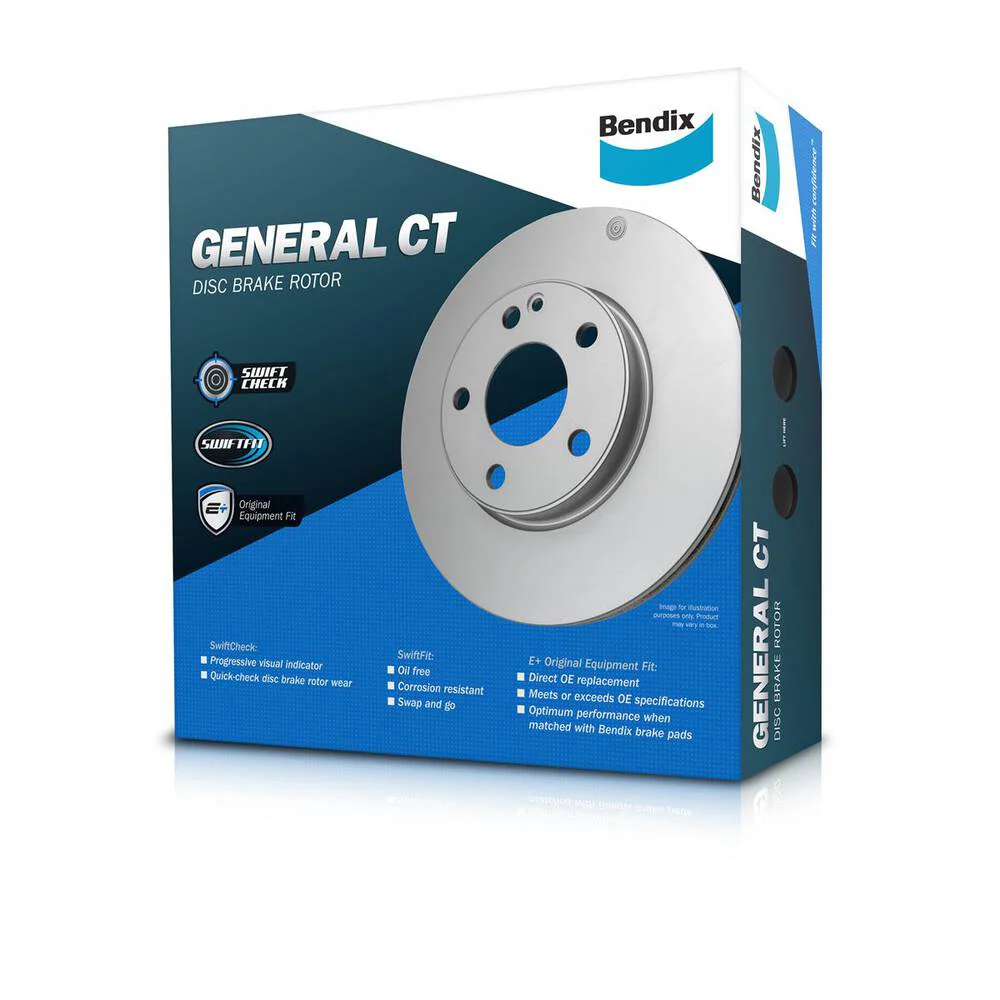 Bendix Front Brake Rotor for Mercedes-Benz Sprinter W906 VW Crafter 2E 2F 06~18