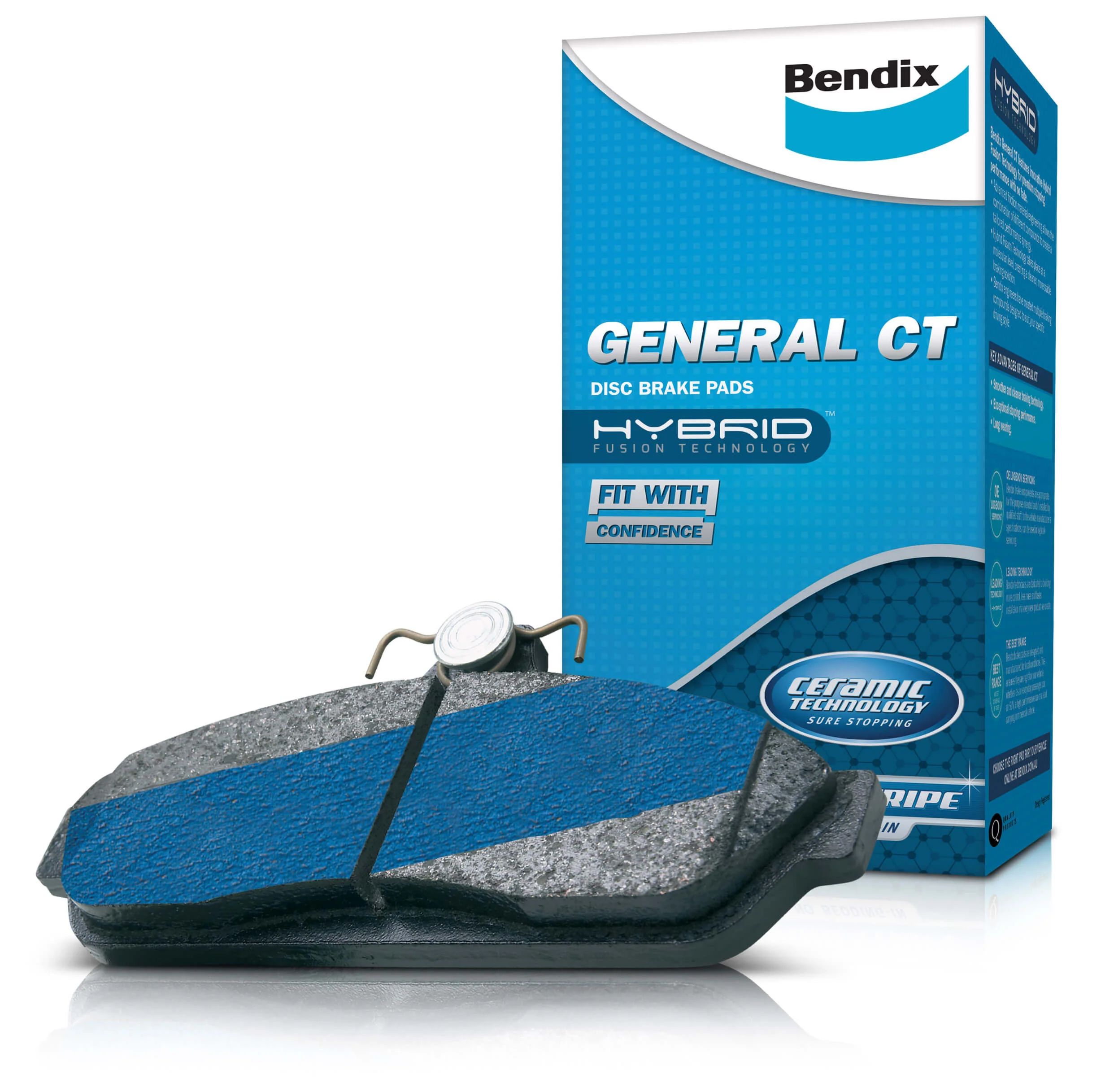 Bendix GCT Rear Brake Pads for Ford Falcon AU1 AU2 AU3 Holden Monaro CV8 V2 VZ