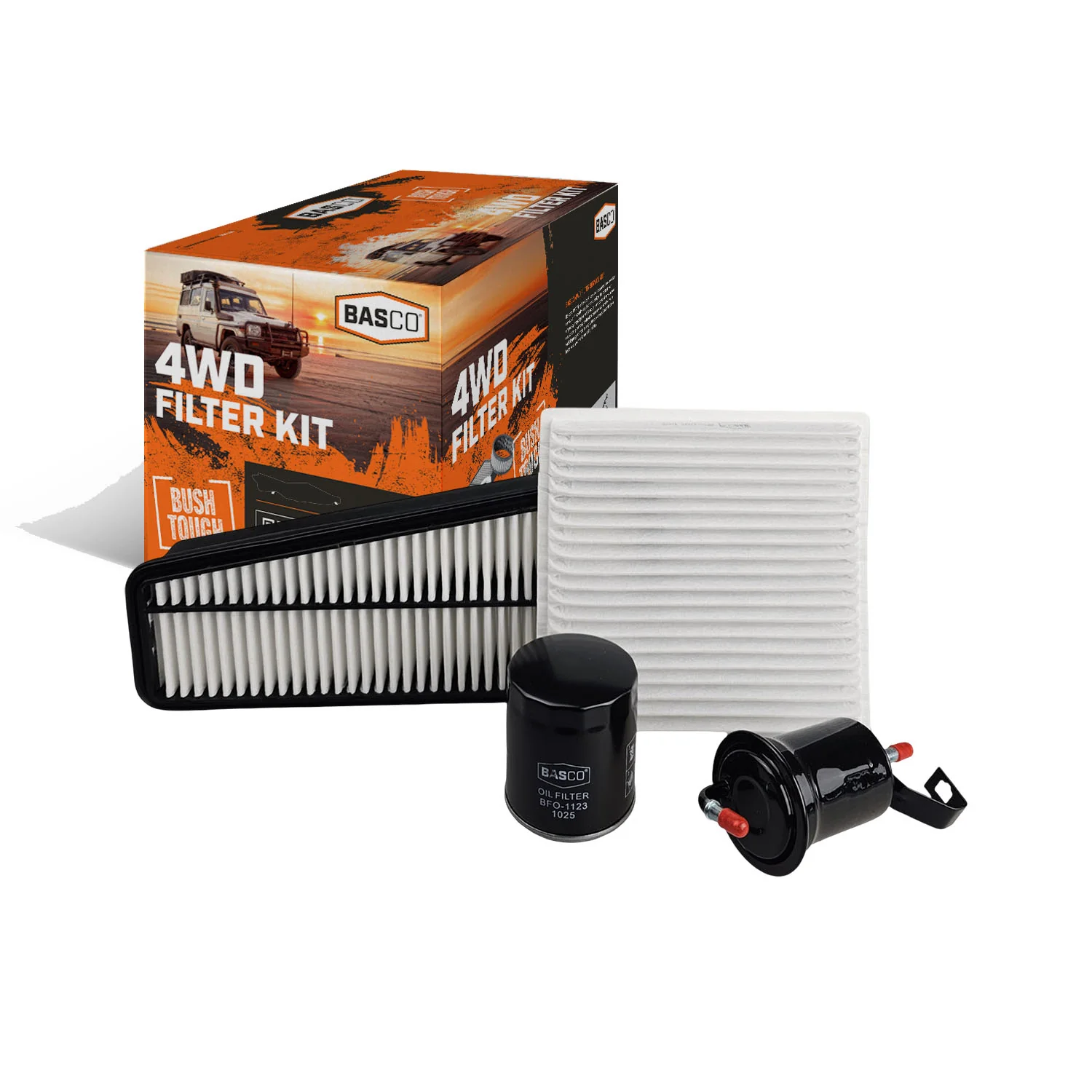 Oil Air Fuel Cabin Filter Kit for Toyota Landcruiser Prado GRJ120 4.0L 1GRFE
