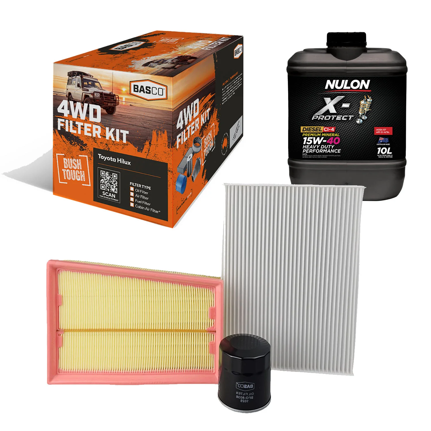 Oil Air Cabin Filter Kit + Eng Oil for Nissan Dualis Qashqai X-Trail 2.0L MR20DE