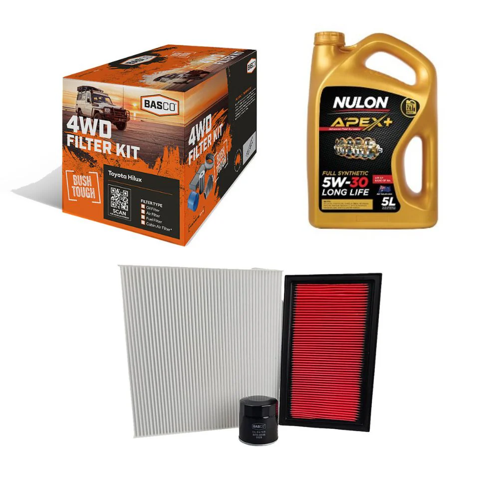 Oil Air Cabin Filter Kit +Oil for Nissan Murano Z51 3.5L Petrol VQ35DE 2008-2016