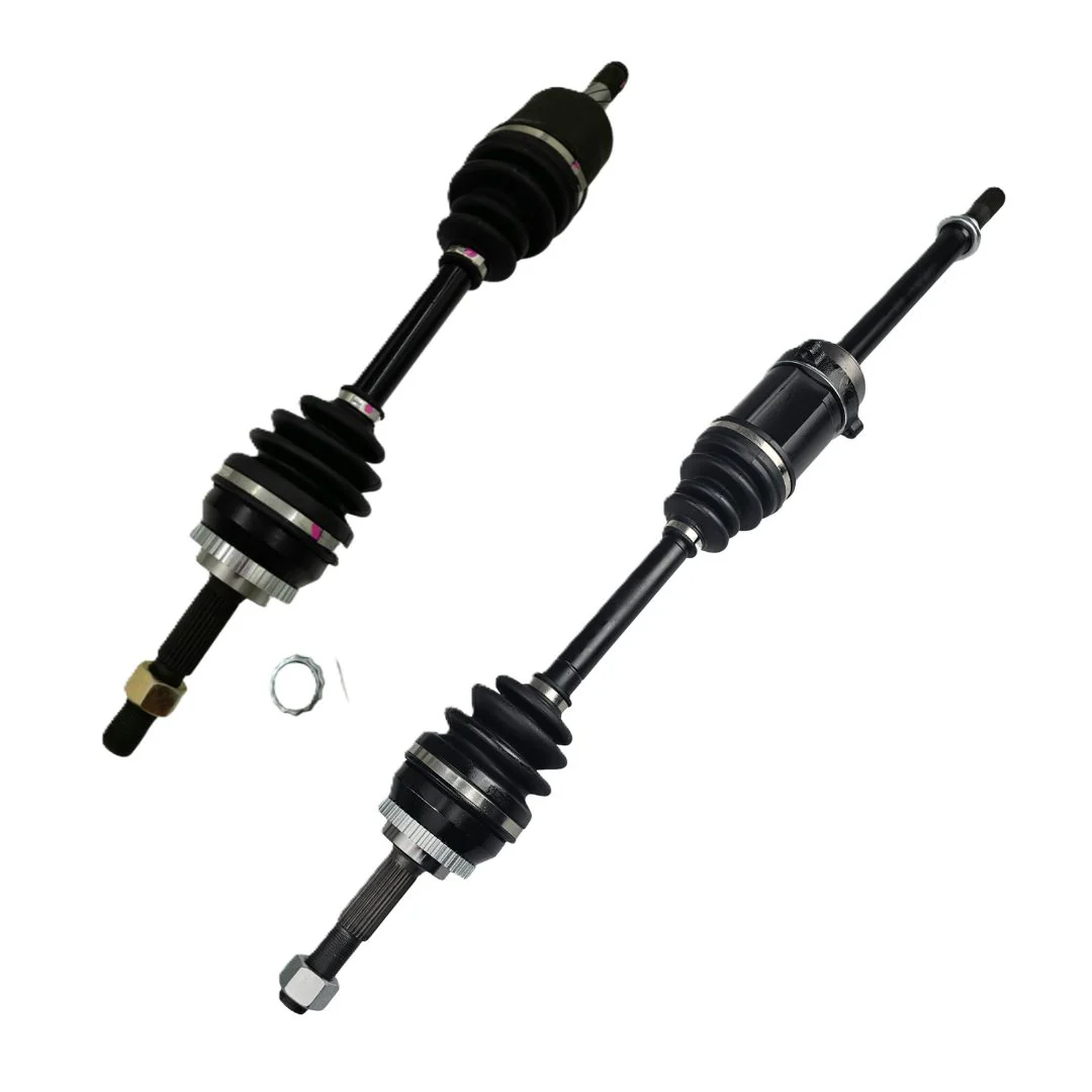 Pair Front CV Joint Drive Shaft for Nissan Pulsar N14 1.6L 2.0L NX NXR B13
