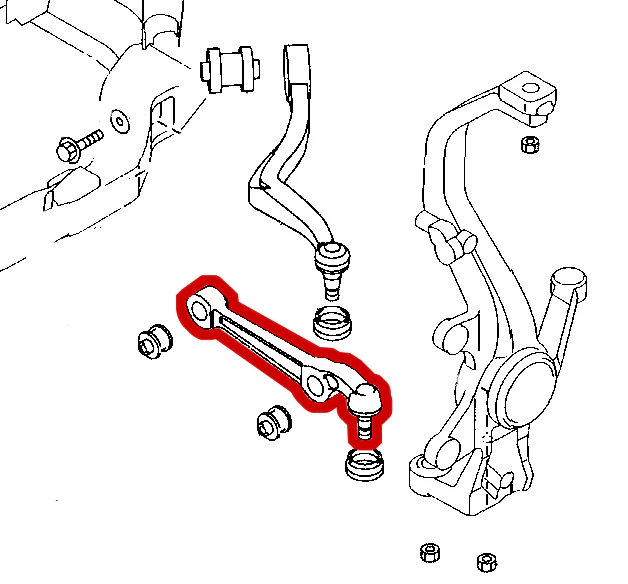 Front Lower Control Arm for Mazda 6 Mazda6 GG GY 2.3L 2.0L 2002-2008 - Image 2