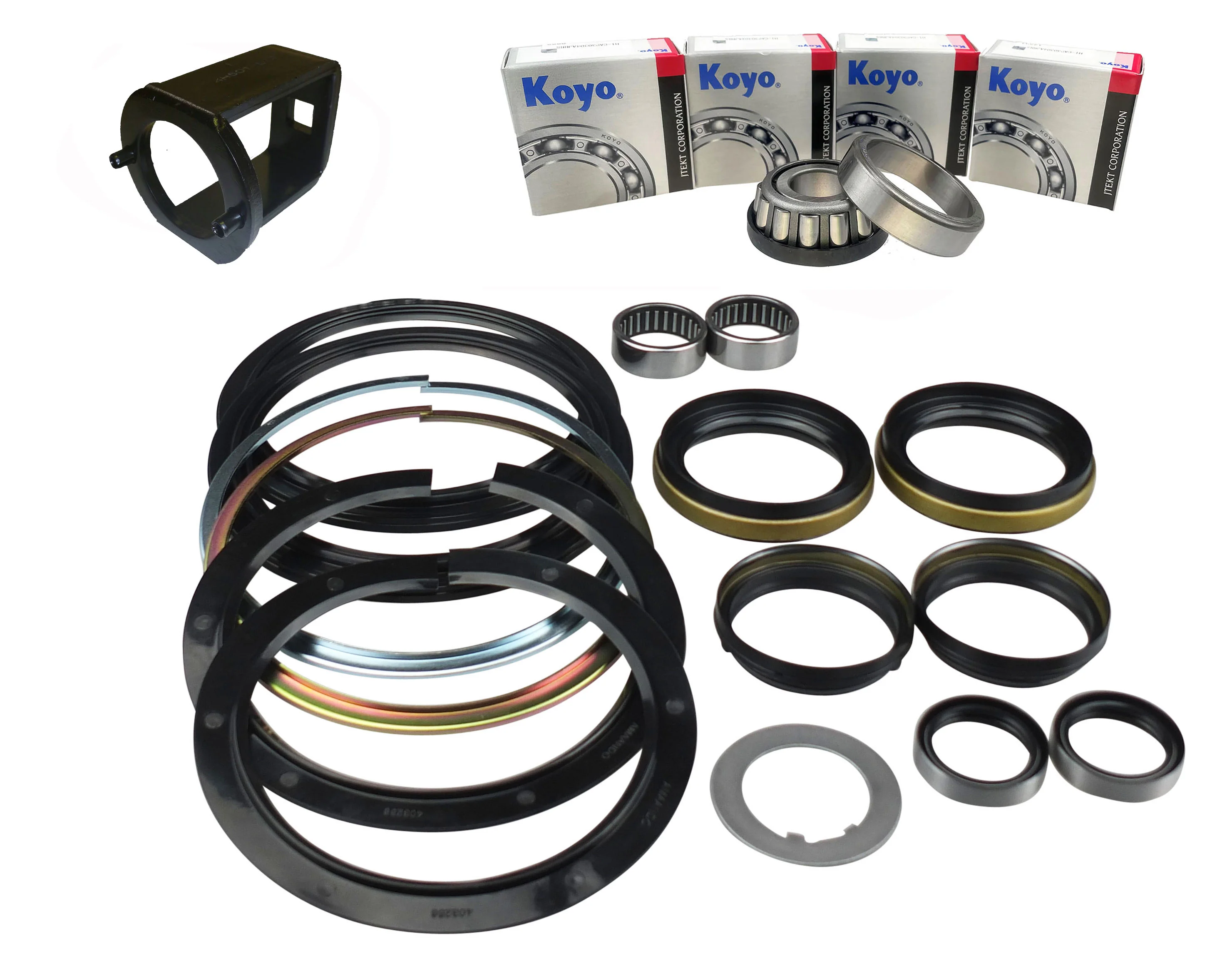 Front CV Shaft Wheel Bearing Swivel Hub Spindle Kit for Nissan Patrol GU Y61 - Image 6